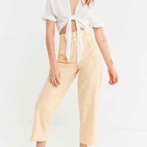 UO button tapered trouser